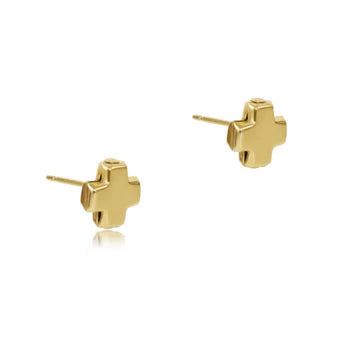 Enewton | Signature Cross Gold Stud - Gold