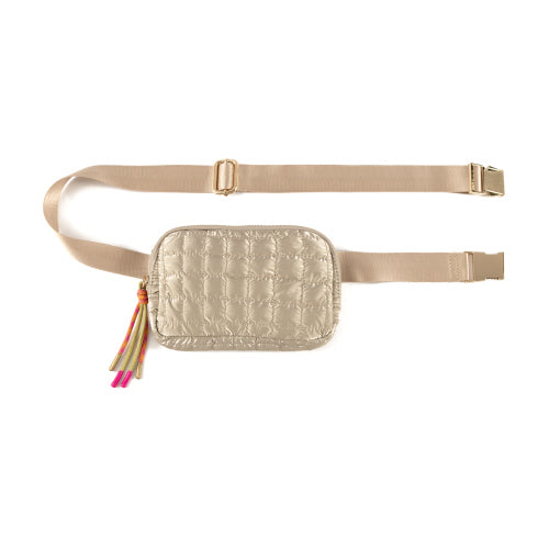 Shiraleah | Logan Belt Bag - Gold