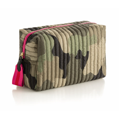 Shiraleah | Ezra Large Boxy Cosmetic Pouch - Camo