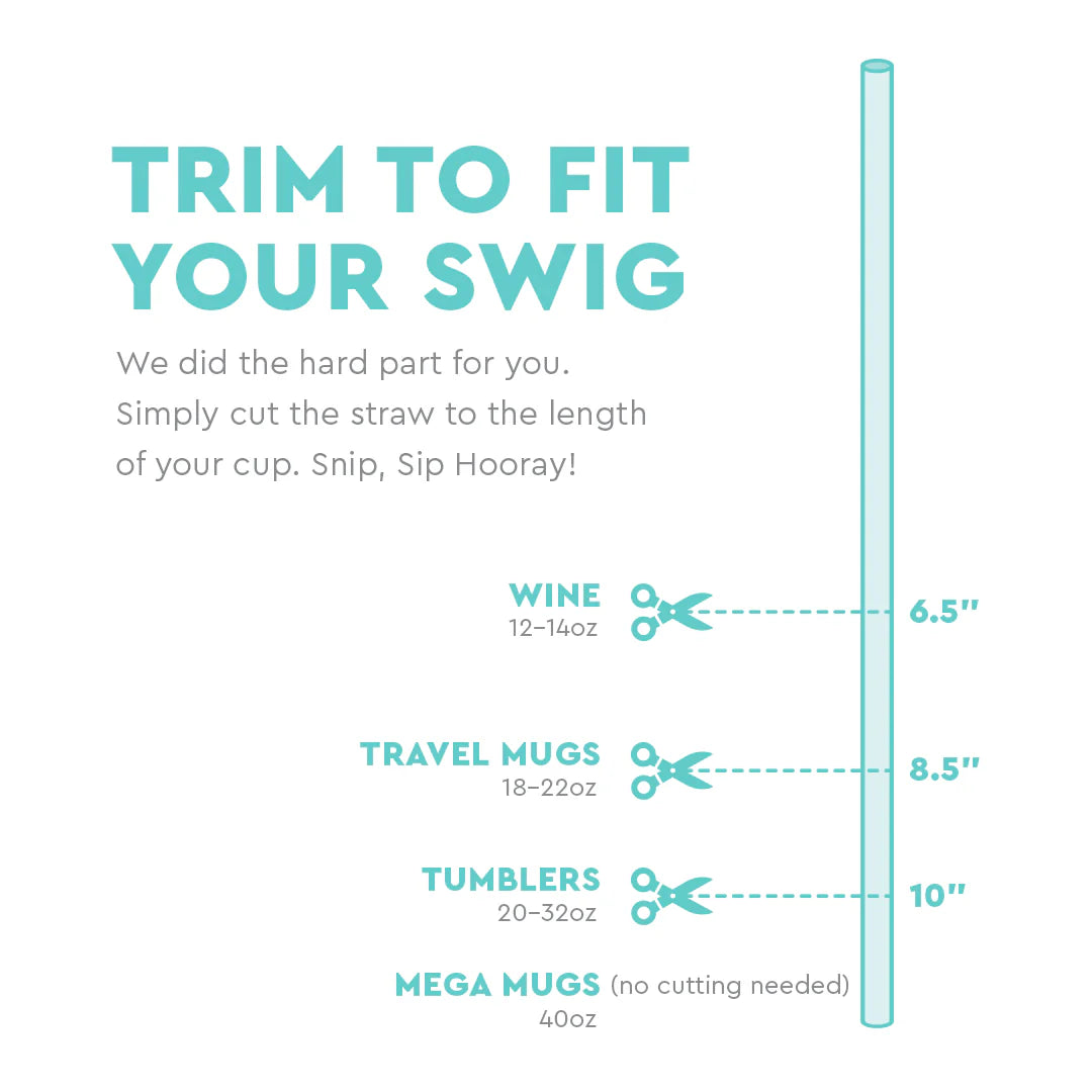 Swig Life | Cookie Jar Straw Topper Set