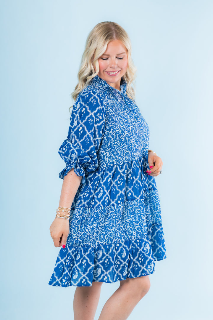 The Paisley Mini Dress