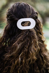Teleties | Toasted Medium Flat Round Clip