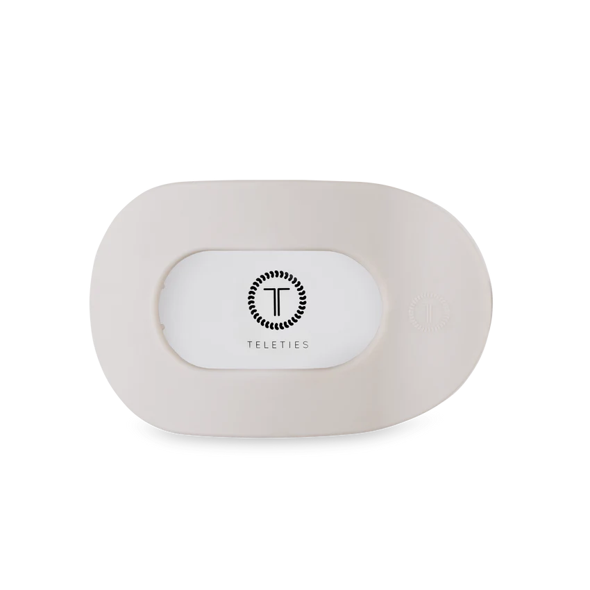 Teleties | Toasted Medium Flat Round Clip