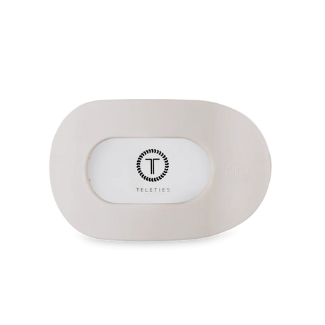 Teleties | Toasted Medium Flat Round Clip