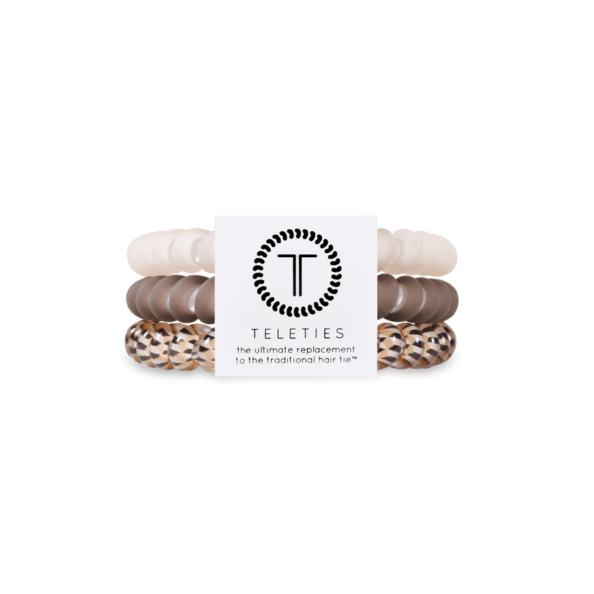 Teleties | Toasted Small Spiral Hair Ties