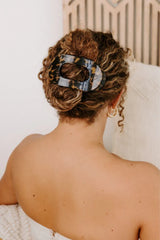 Teleties | Tortoise Large Flat Round Clip