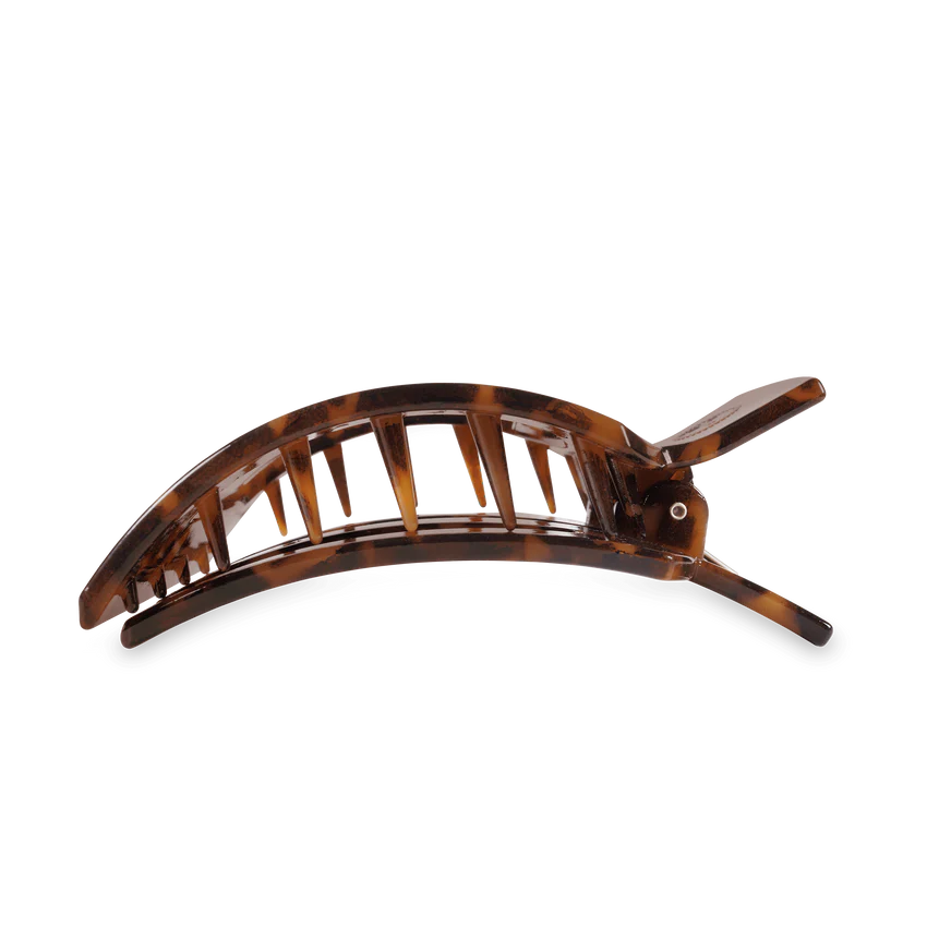 Teleties | Tortoise Large Flat Square Clip