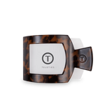 Teleties | Tortoise Medium Flat Square Clip