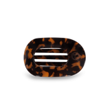 Teleties | Tortoise Small Flat Round Clip