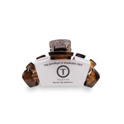 Teleties | Classic Tortoise Tiny Hair Clip