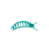 Teleties | Totally Turquoise Small Flat Round Hair Clip