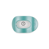 Teleties | Totally Turquoise Small Flat Round Hair Clip