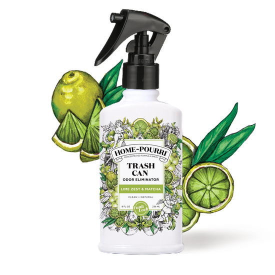 Poo-Pourri | Trash Can Odor Eliminator Lime Zest & Matcha