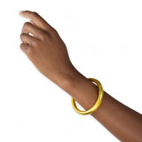 BuDhaGirl | Gold Tzubbie All Weather Bangle® (AWB®) - Serenity Prayer
