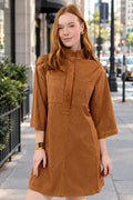 Uncle Frank by Ivy Jane | Suede Swing Dress