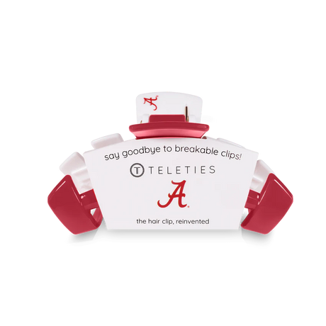 Teleties | University of Alabama Medium Hair Clip