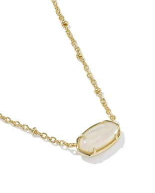 Kendra Scott | Tiger Striped Elisa Short Pendant Necklace