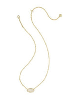 Kendra Scott | Tiger Striped Elisa Short Pendant Necklace