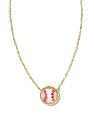 Kendra Scott | Baseball Short Pendant Necklace