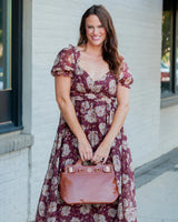 Caroline Hill | Savannah Handbag - Saddle EC