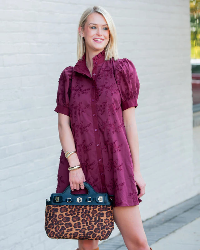 Caroline Hill | Savannah Handbag - Spotted Saddle
