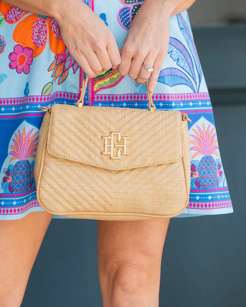 Caroline Hill | Sinclair Quilted Crossbody Natural VQ
