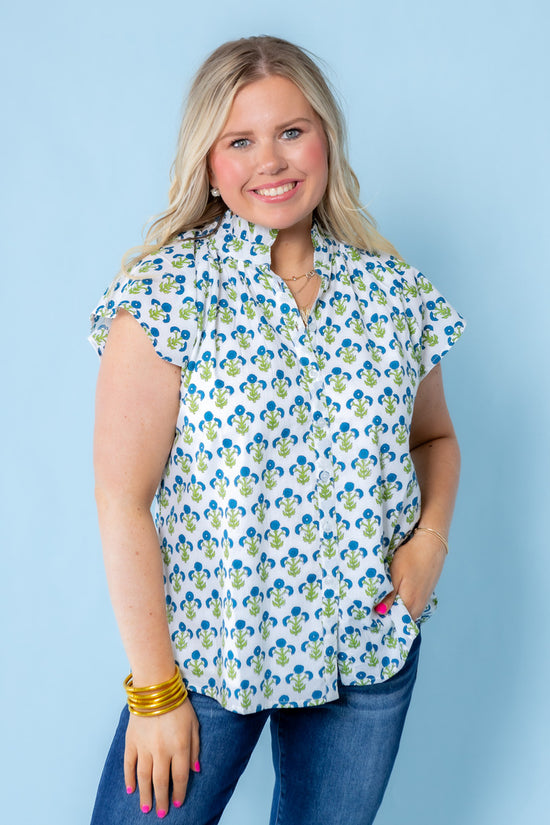 Victoria Dunn | Bays Blouse | Buttercup