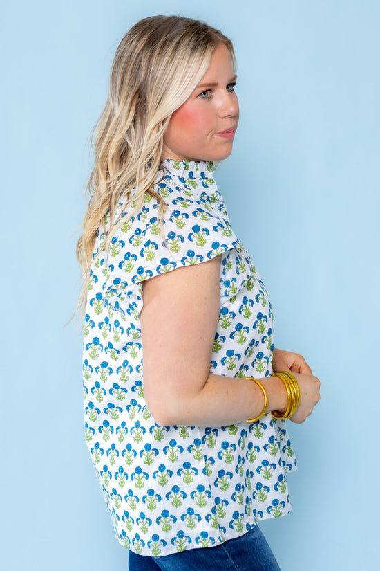 Victoria Dunn | Bays Blouse | Buttercup