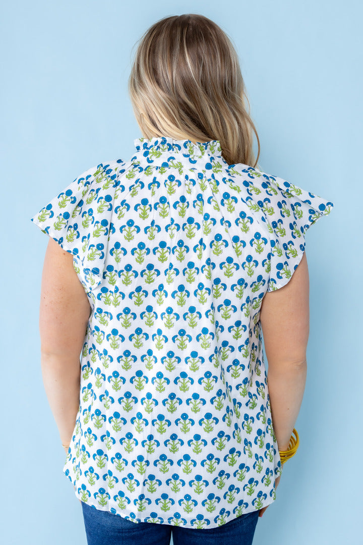 Victoria Dunn | Bays Blouse | Buttercup