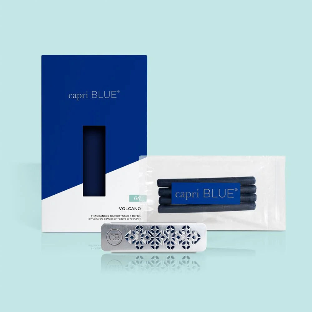 Capri Blue | Volcano Car Diffuser + Refill