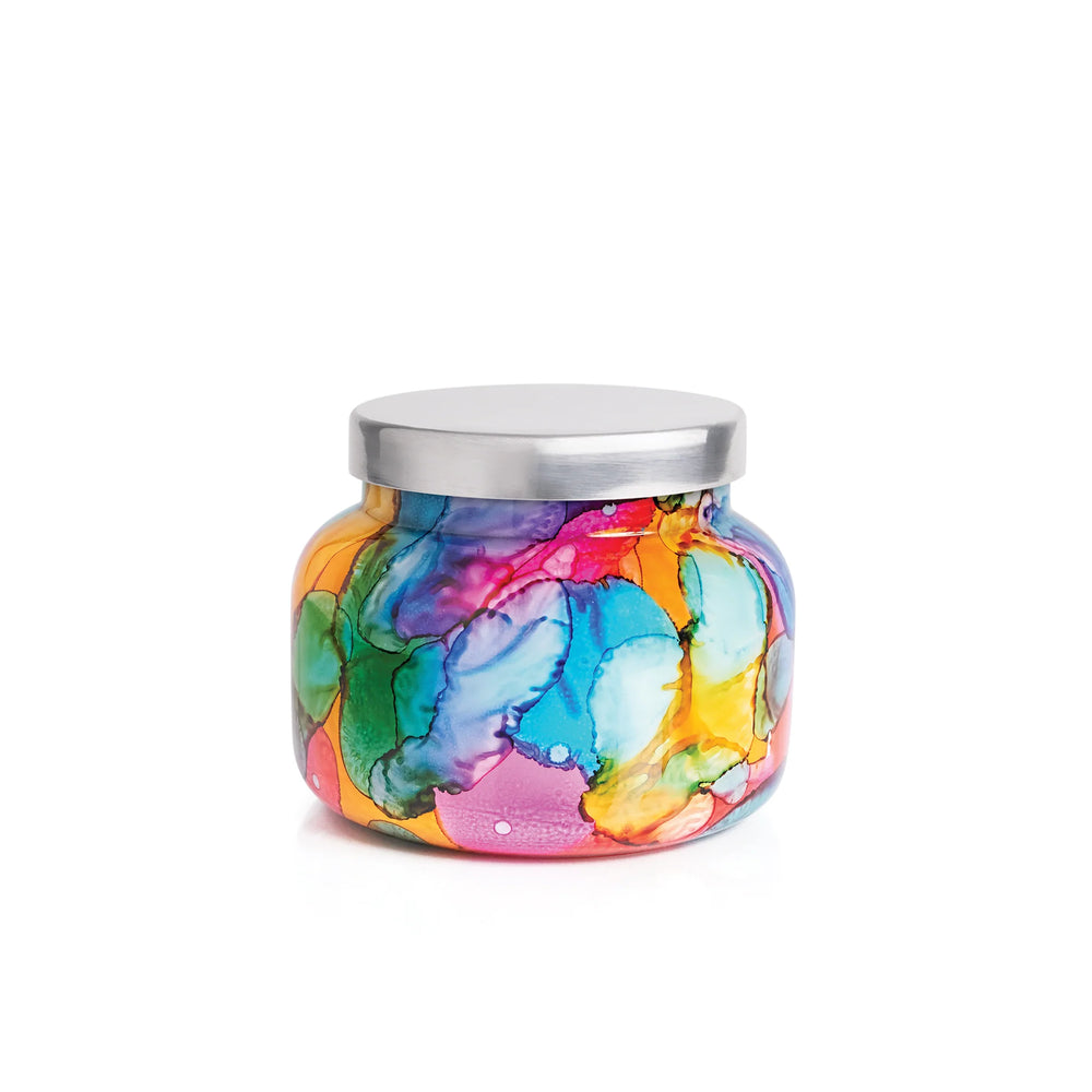 Capri Blue | Volcano Rainbow Watercolor Signature Candle, 19 oz