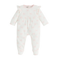 Mudpie | Ruffle Bow Baby Sleeper