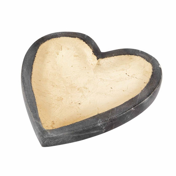 Mudpie | Heart Trinket Marble Dish