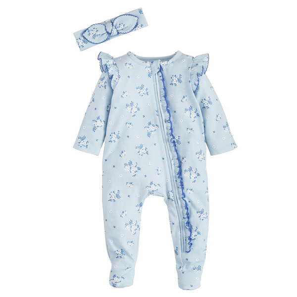 Mudpie | Ditsy Floral Baby Sleeper