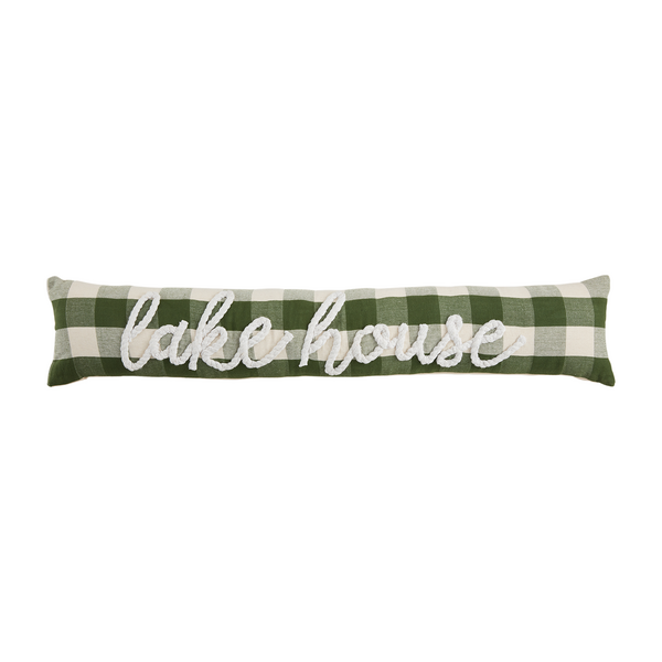 Mudpie | Lake House Skinny Pillow (Final Sale)