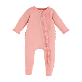 Mudpie | Pink Ditsy Baby Sleeper