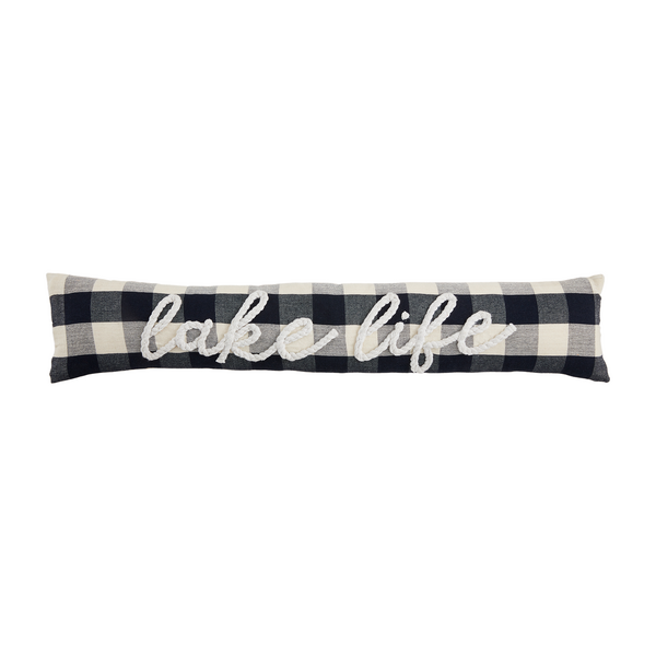 Mudpie | Lake Life Skinny Pillow (Final Sale)