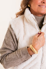 The Park City Faux Fur Vest