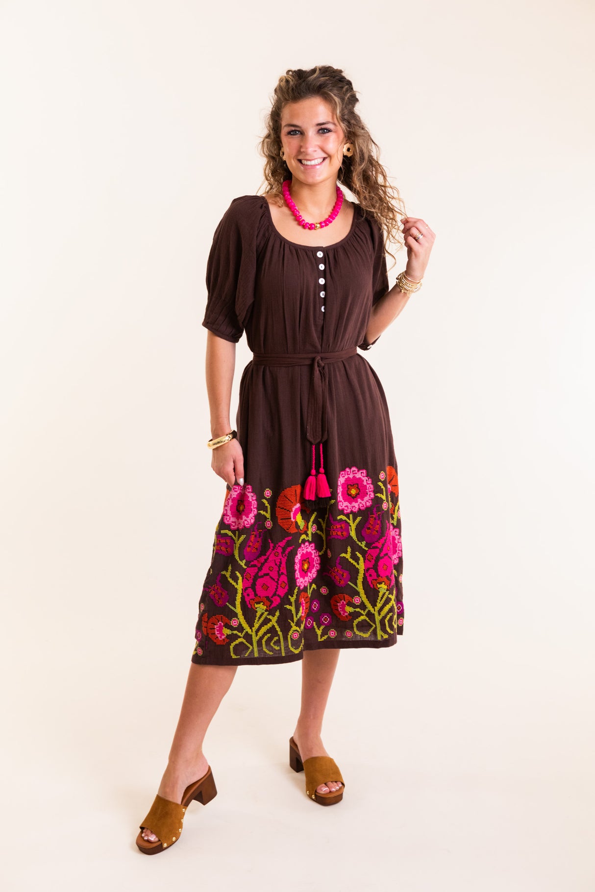 Ivy Jane | Cross Stitch Embroidered Dress