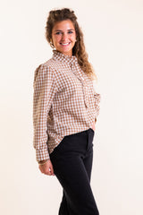 The Collins Gingham Top
