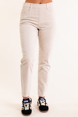 Audrey Mid Rise Pull On Slim Pants