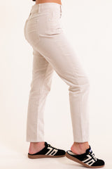 Audrey Mid Rise Pull On Slim Pants