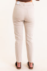 Audrey Mid Rise Pull On Slim Pants