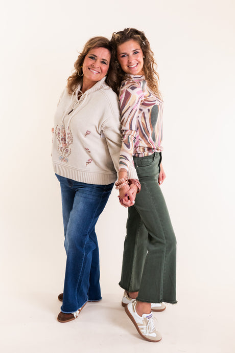 The Painted Safari Blouse