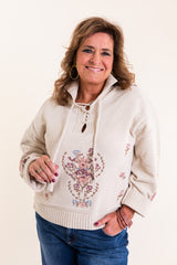 Heirloom Rose Mockneck