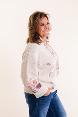 Heirloom Rose Mockneck