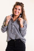 The Collins Gingham Top