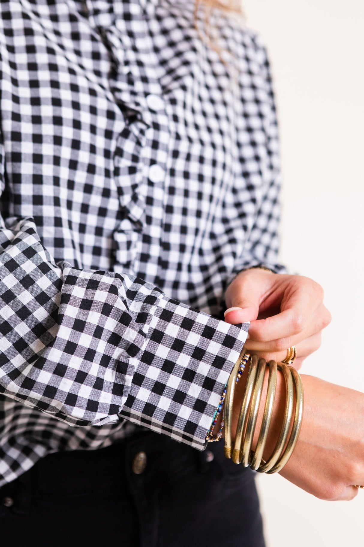 The Collins Gingham Top