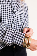 The Collins Gingham Top