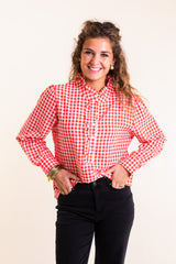 The Collins Gingham Top